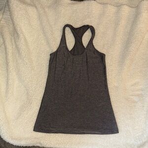 Lululemon Athletica Charcoal Racerback Tank Top